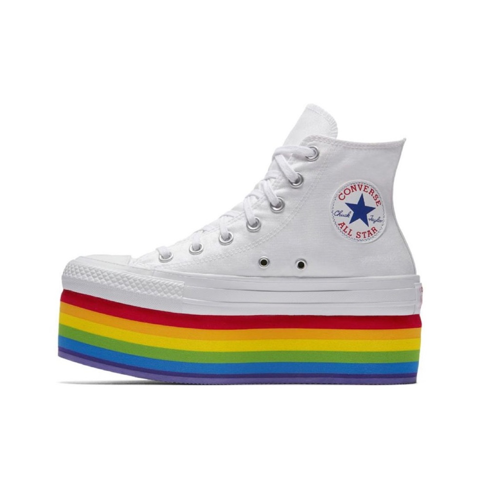 Miley Cyrus X Converse Pride Chuck Taylor All Star Platform High